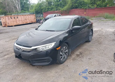 2017 Honda Civic Ex из США, поврежденный, VIN 19XFC2F70HE006403